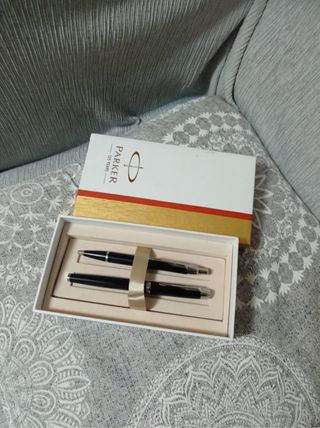 Pluma y boligrafo Parker