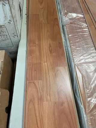 Suelo tarima laminada Cerezo