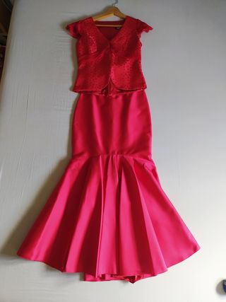 Traje de ceremonia de Seda 100%