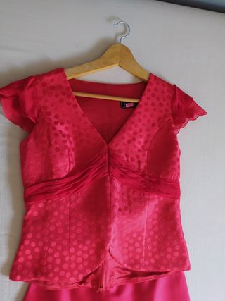 Traje de ceremonia de Seda 100%