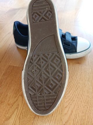 Zapatillas converse azul. 37,5