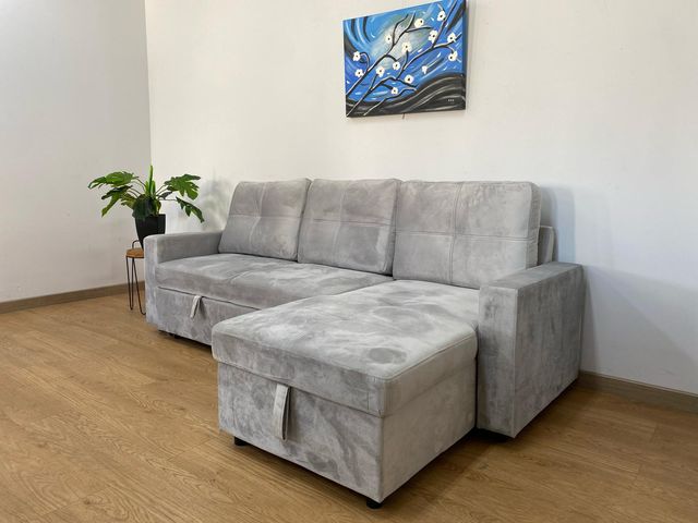 Sofá Chaiselongue Reversible + Almacenaje Nuevo