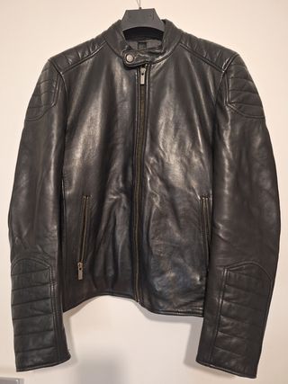 Giubbino vera pelle uomo