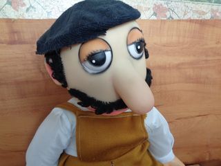 muñeco macario 60 cm antiguo dificil de conseguir 