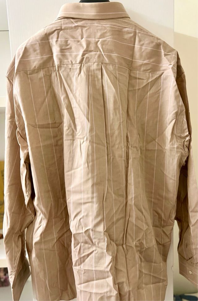 Camicia uomo a righe Alea cotone NUOVA