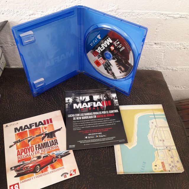 Mafia III PS4 con mapas