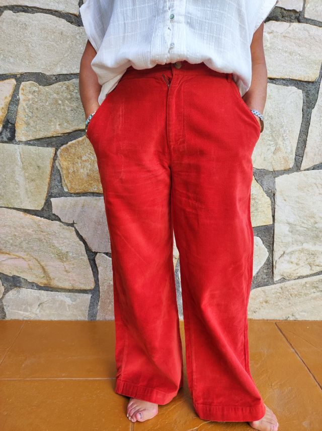 Pantalones anchos