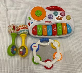 Lote juguetes musicales bebe