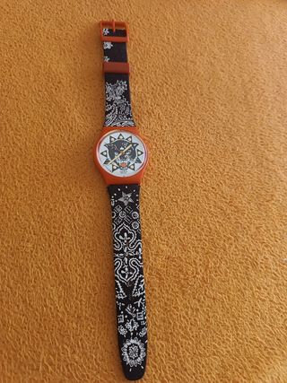 Reloj Swatch black panter