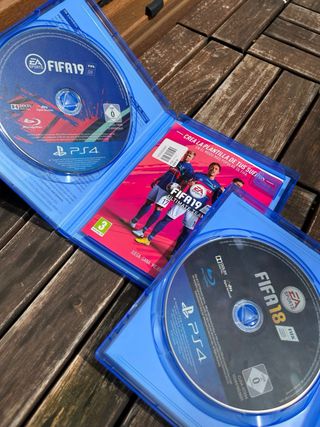 2 fifas  para PlayStation 4