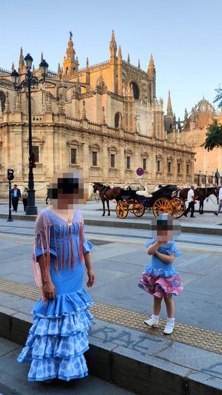 Vestido flamenca madre e hija 