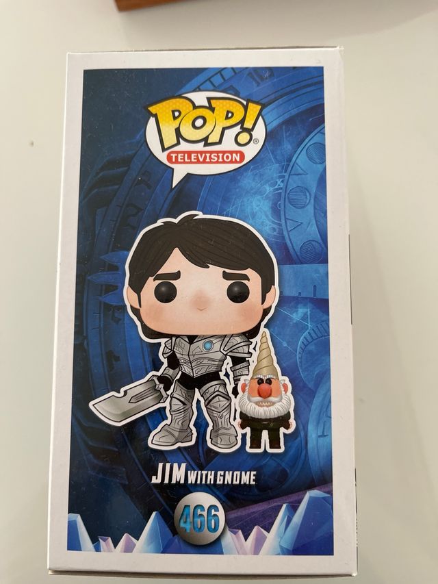 Funko Pop di Jim Trollhunters con gnomo