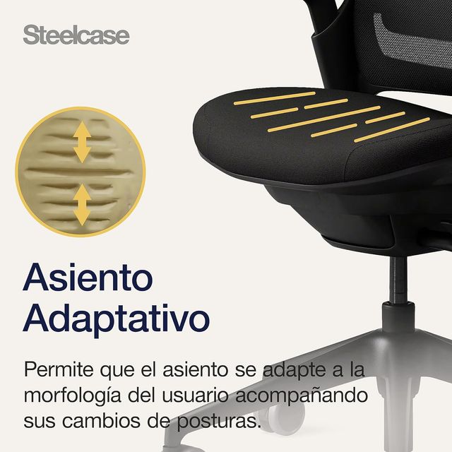 Steelcase Série 1, cadeira ergonómica de escritório