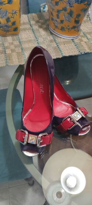 Zapatos joya con cristales de Swarovski