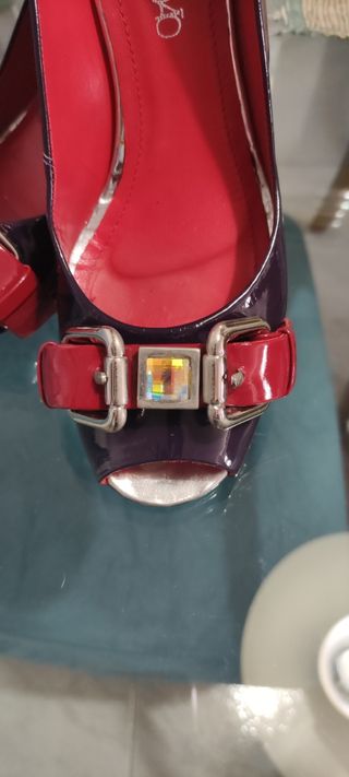 Zapatos joya con cristales de Swarovski