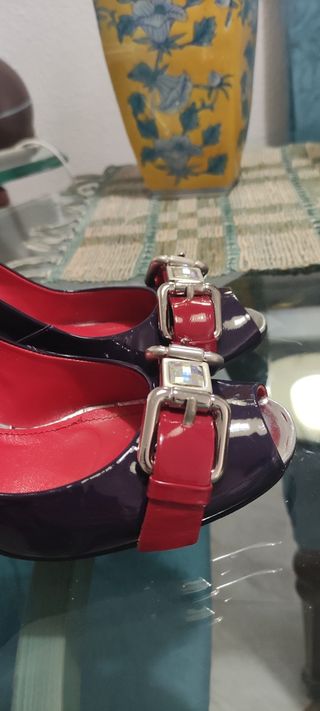 Zapatos joya con cristales de Swarovski