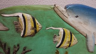 Banco madera artesano