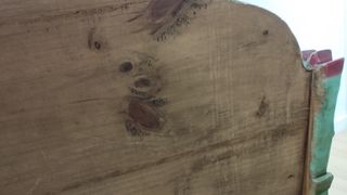 Banco madera artesano