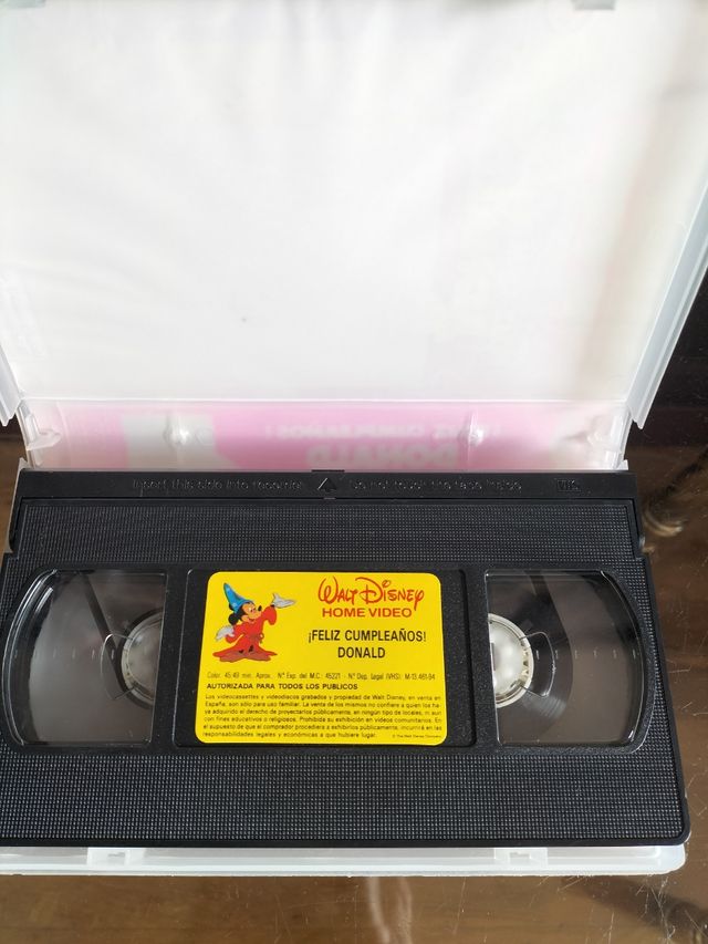Película Disney VHS Original