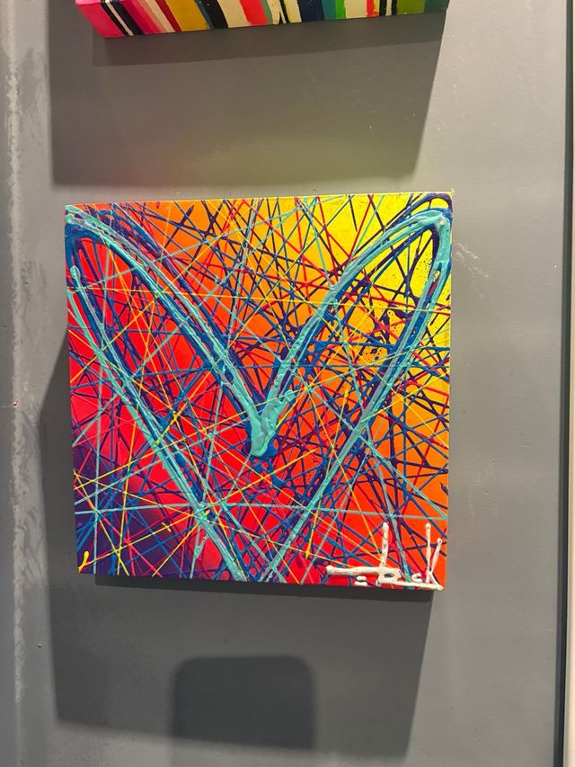 Cuadros corazón modernos