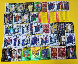 Grande lotto di figurine di calcio