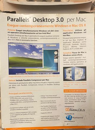 Parallels 3.0 Desktop per Mac 
