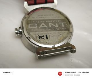Reloj gant rojo