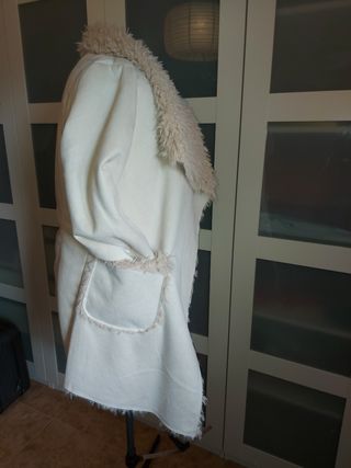 Chaquetón de piel vegana