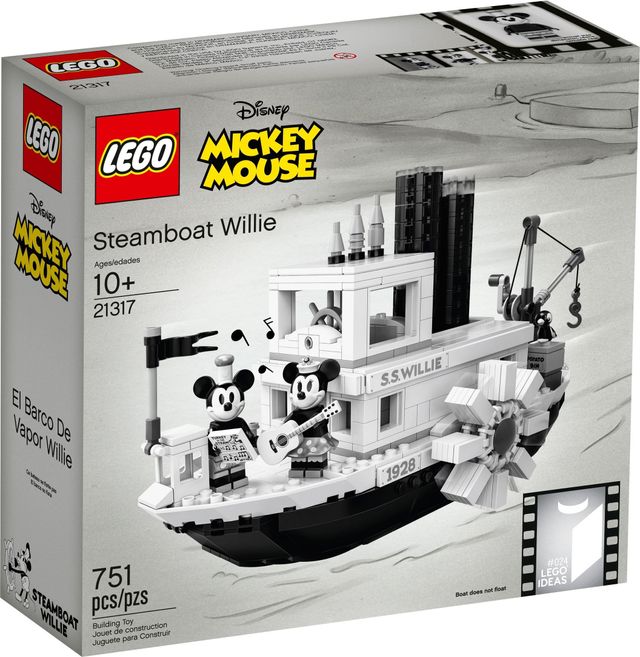 Lego Ideas 21317 - Il battello a vapore Willie