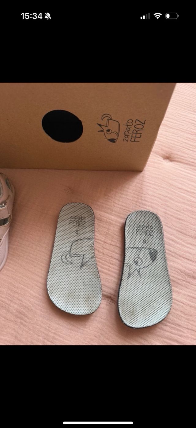 Zapato feroz talla s 