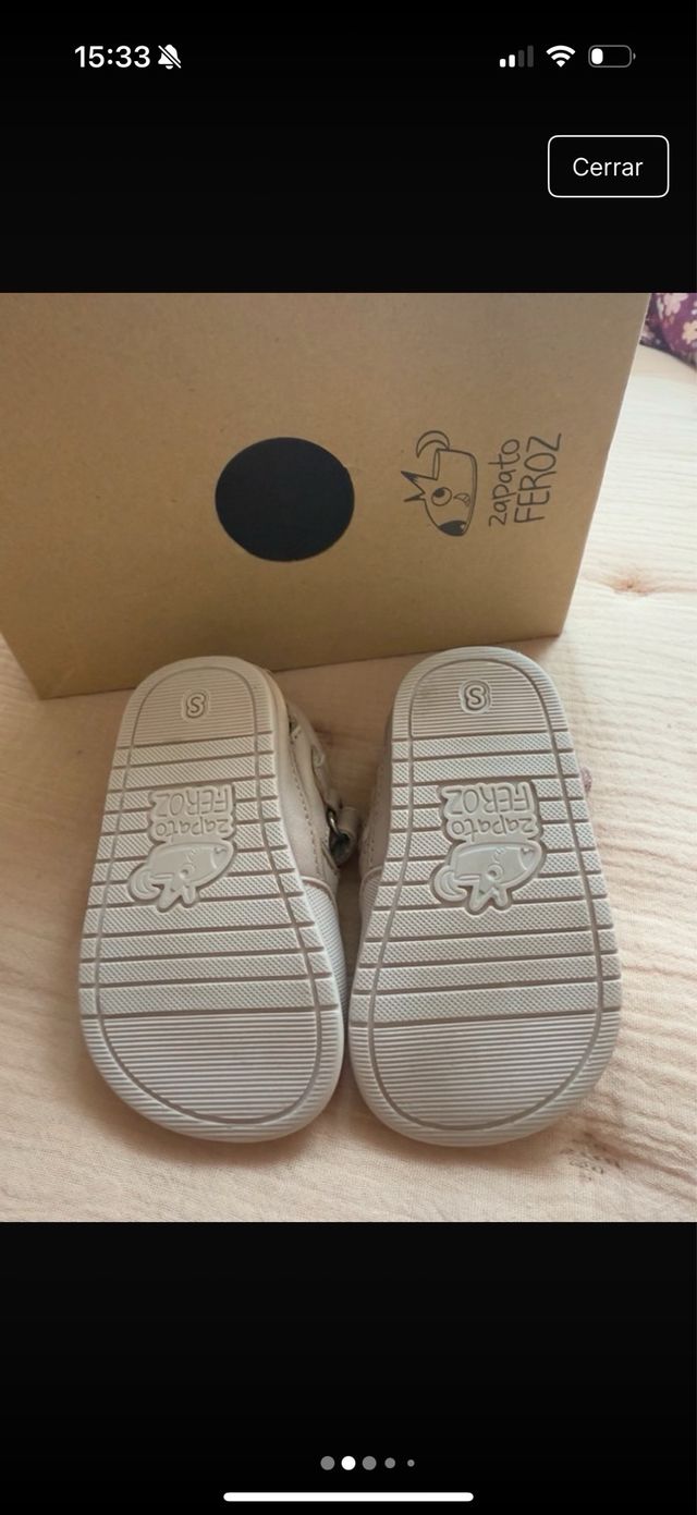 Zapato feroz talla s 