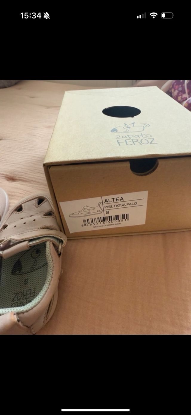 Zapato feroz talla s 