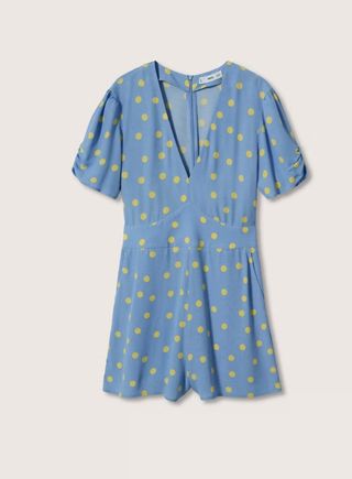 Mono estampado de lunares