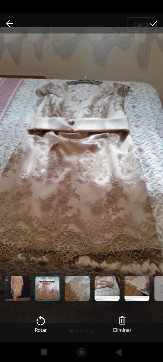 Vestido de fiesta talla XL