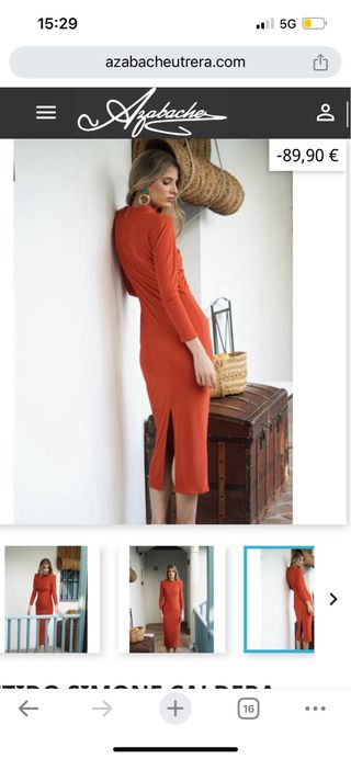 Vestido de invitada heloise