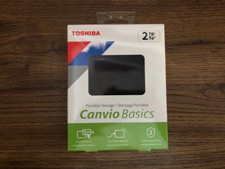 TOSHIBA 2TB Disco duro externo SIN USO