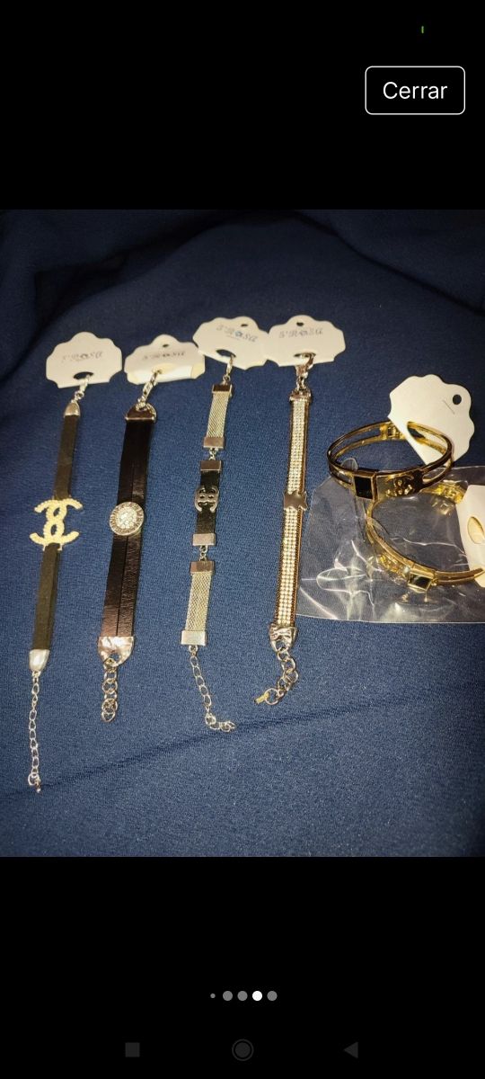 Lote 5 pulseras nuevas a estrenar