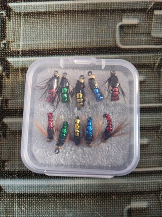 Moscas cebo para pesca