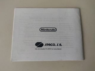 Manual Kung Fu NES Spaco Españolizado