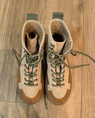 Botines cordones Zara