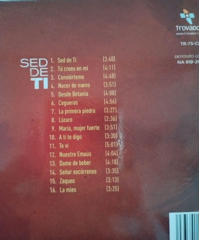 DC título Sed de ti