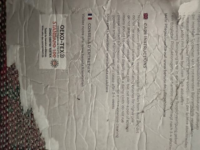 Alfombre Oeko tex 175x115cm