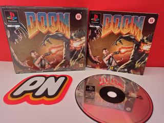 DOOM PS1 PSX PAL ESPAÑA CAJA GRANDE
