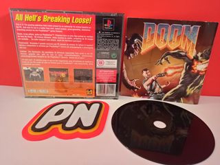 DOOM PS1 PSX PAL ESPAÑA CAJA GRANDE