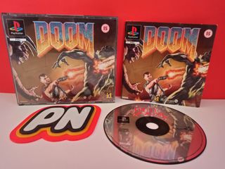 DOOM PS1 PSX PAL ESPAÑA CAJA GRANDE