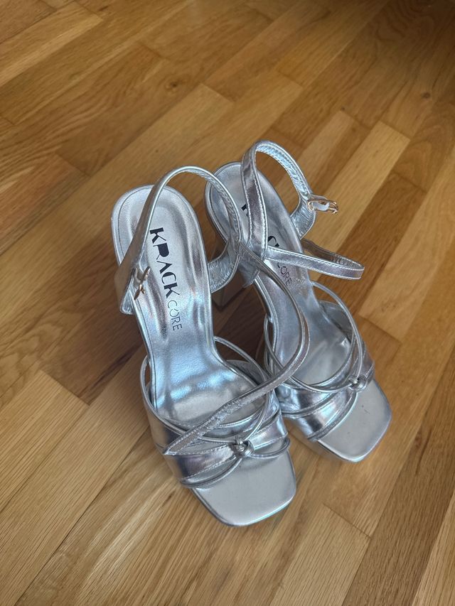 Zapatos plata krack