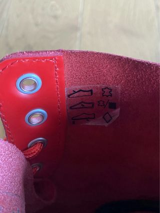 Anfibi rossi Dr. Martens 1460 Pascal