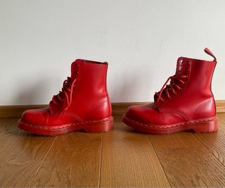 Anfibi rossi Dr. Martens 1460 Pascal