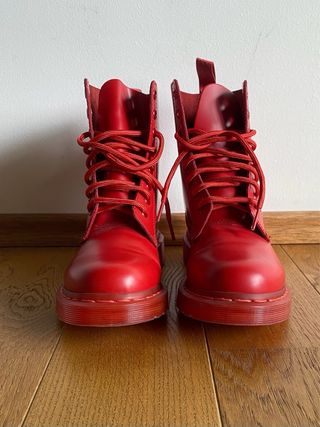 Anfibi rossi Dr. Martens 1460 Pascal