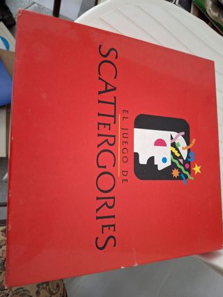 Juego de mesa scattergories